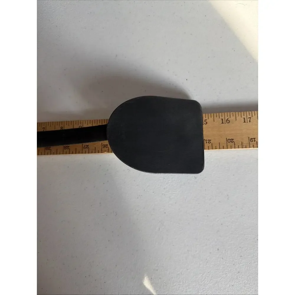 Tupperware Black Nylon Solid Spatula Plastic Lightweight Flipper